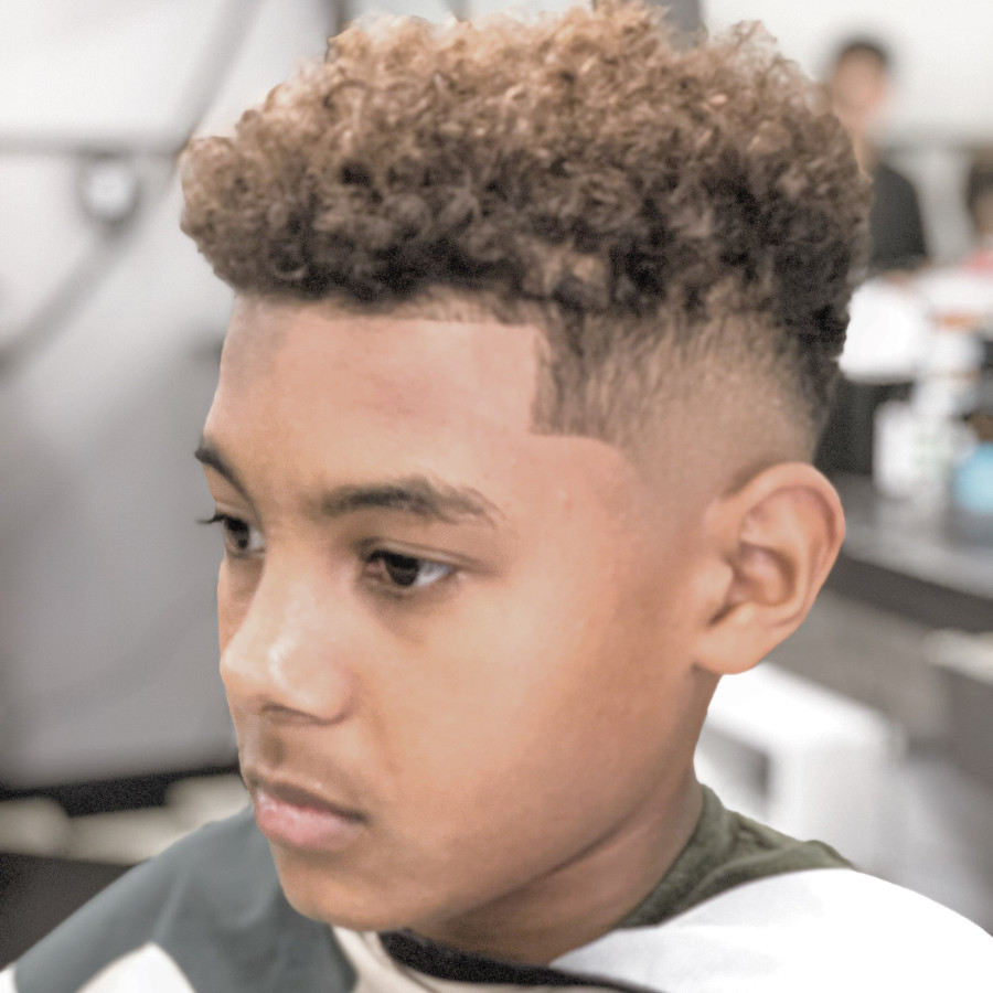 child-side-view-curl-blonde-tip